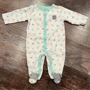 Wild About Mommy Animal Baby Sleeper